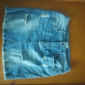 NWOT Jean skirt